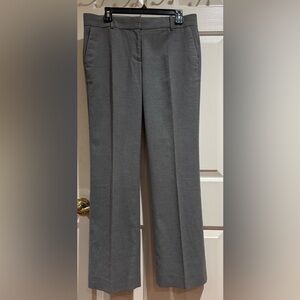 Ann Taylor Devin Fit Gray Dress Pants Size 8